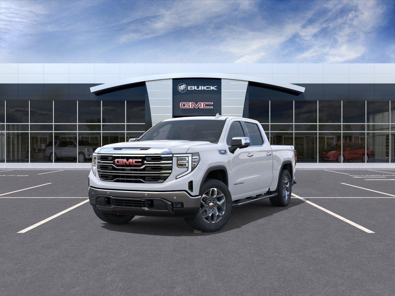 New 2026 Summit White GMC SLT image 8