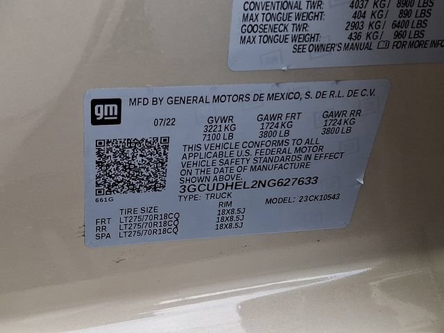 Used 2022 Sand Dune Metallic Chevrolet ZR2 image 28