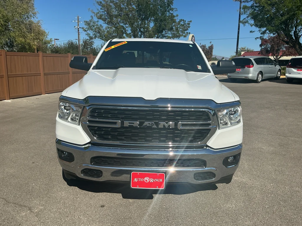 Used 2024 Bright White Clearcoat Ram Big Horn image 2