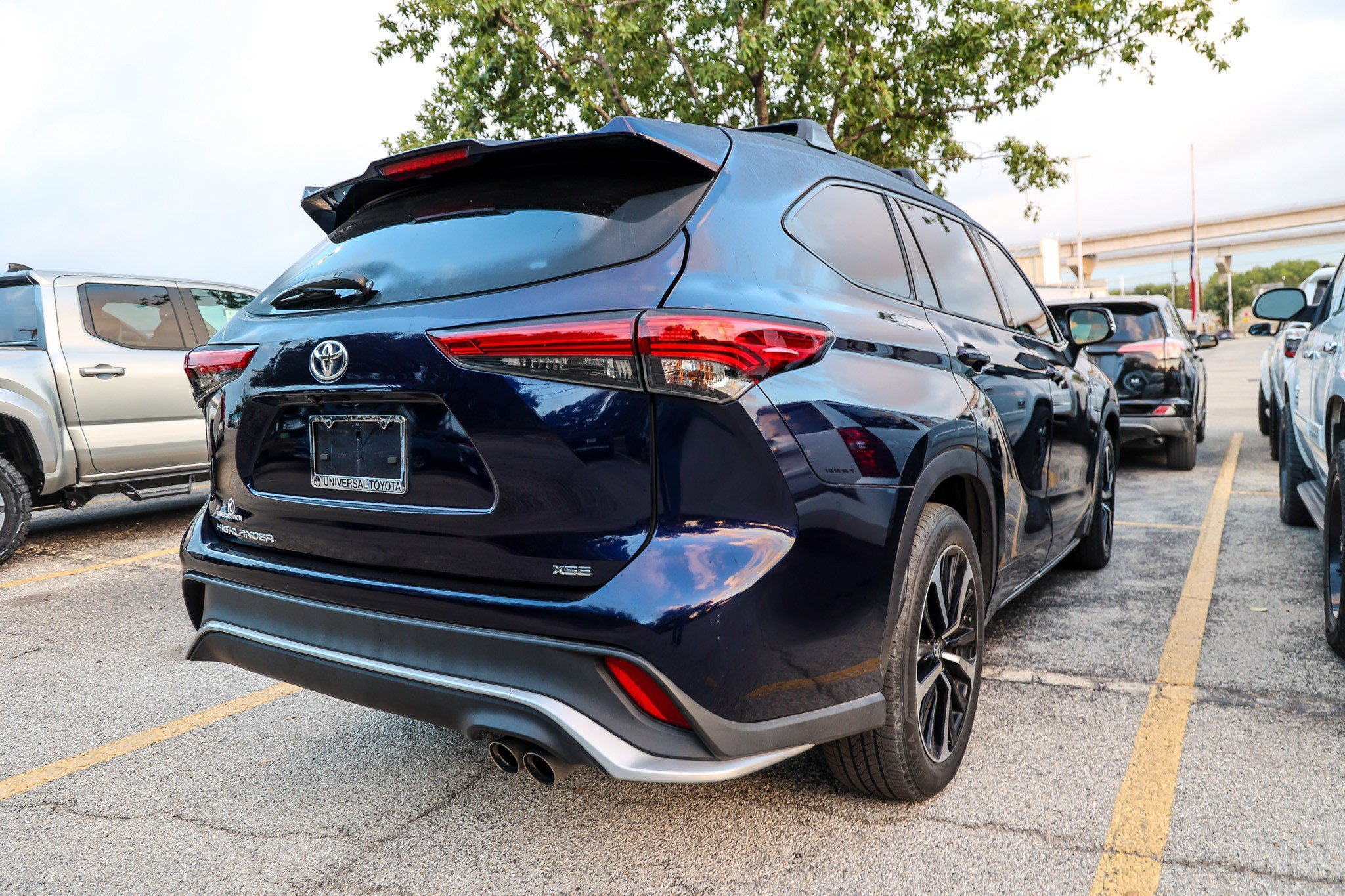 Used 2022 Blue Toyota XSE image 6