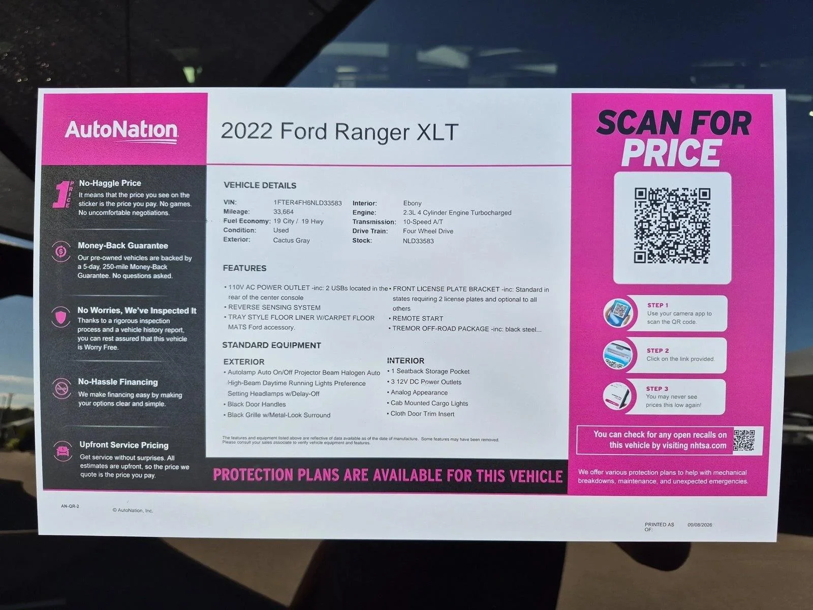 Used 2022 Cactus Gray Ford XLT image 30
