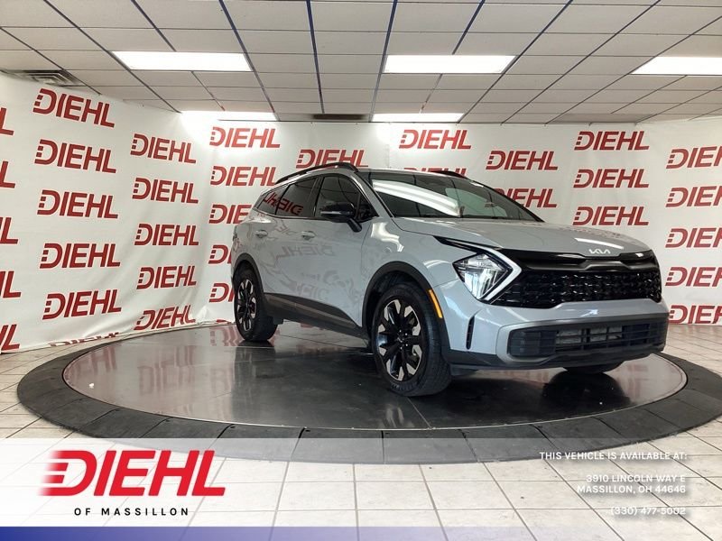 Used 2023 Gray Kia X-Line image 1