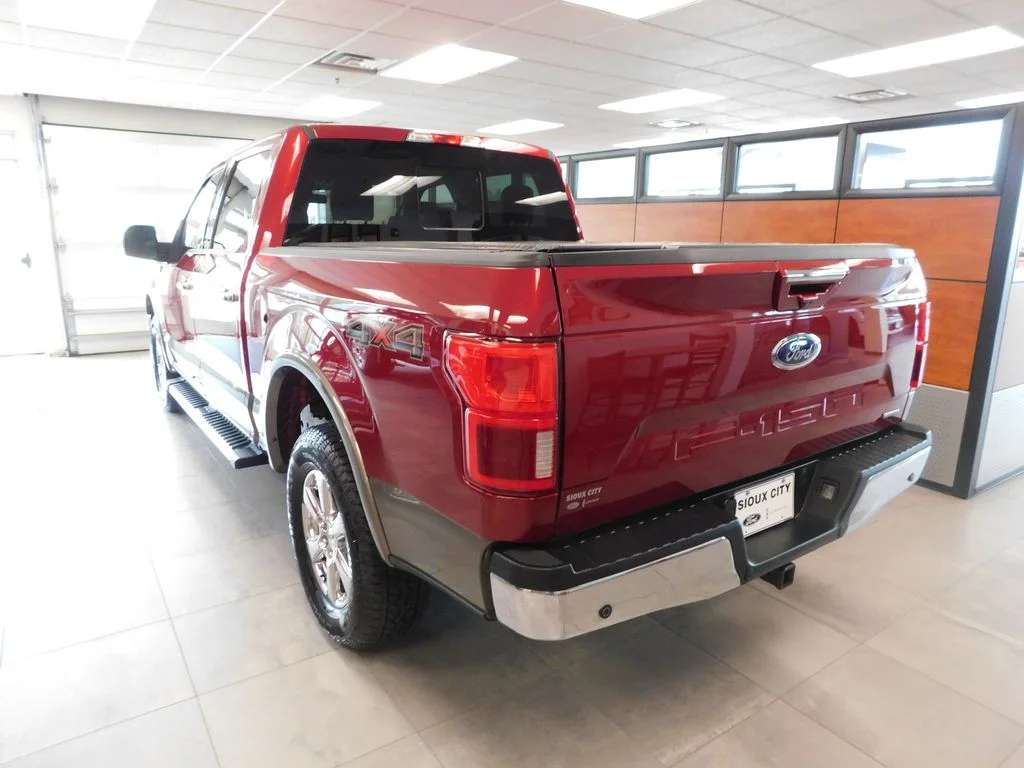 Certified Used 2019 Ruby Red Metallic Tinted Clearcoat Ford Lariat image 6