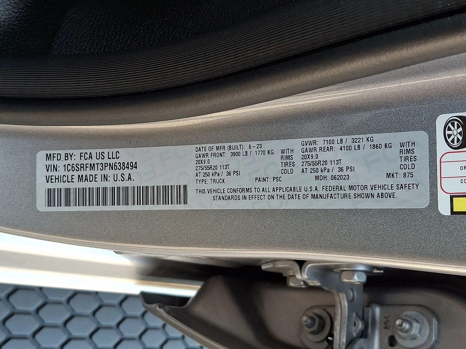 Used 2023 Silver Ram Big Horn image 29