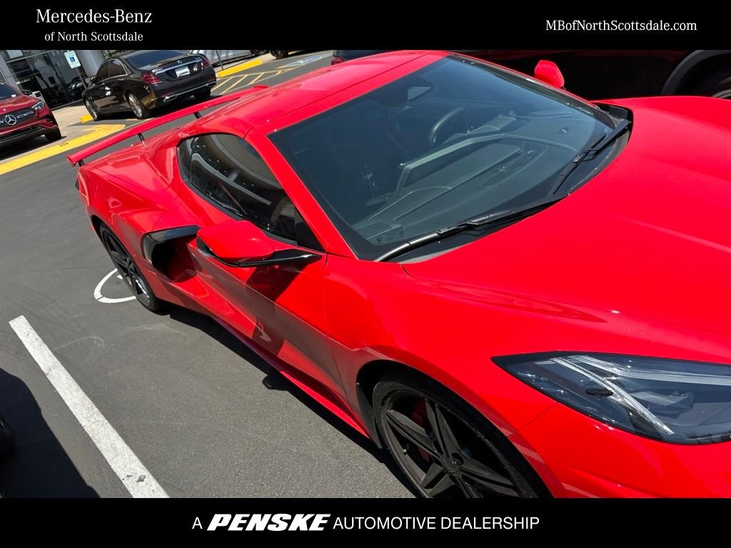 Used 2026 Torch Red Chevrolet Stingray image 1