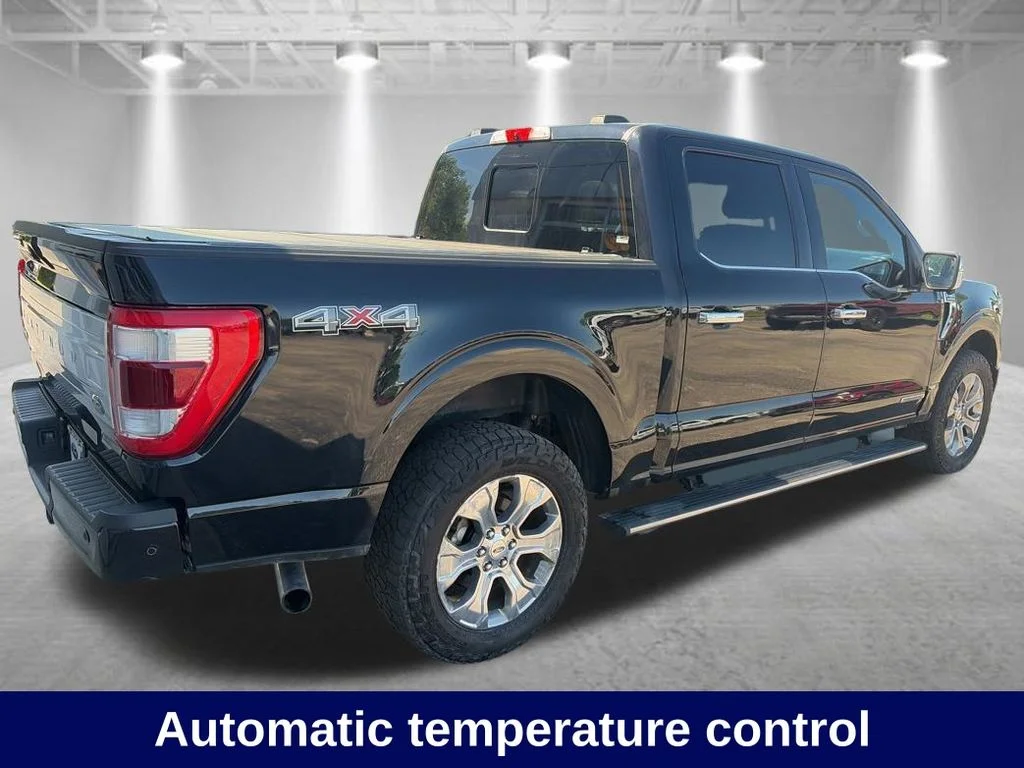 Certified Used 2021 Black Metallic Ford Platinum image 11