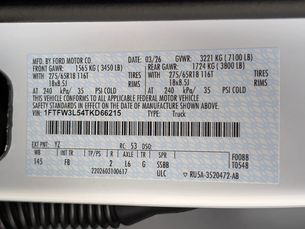 New 2026 Oxford White Ford XLT image 28