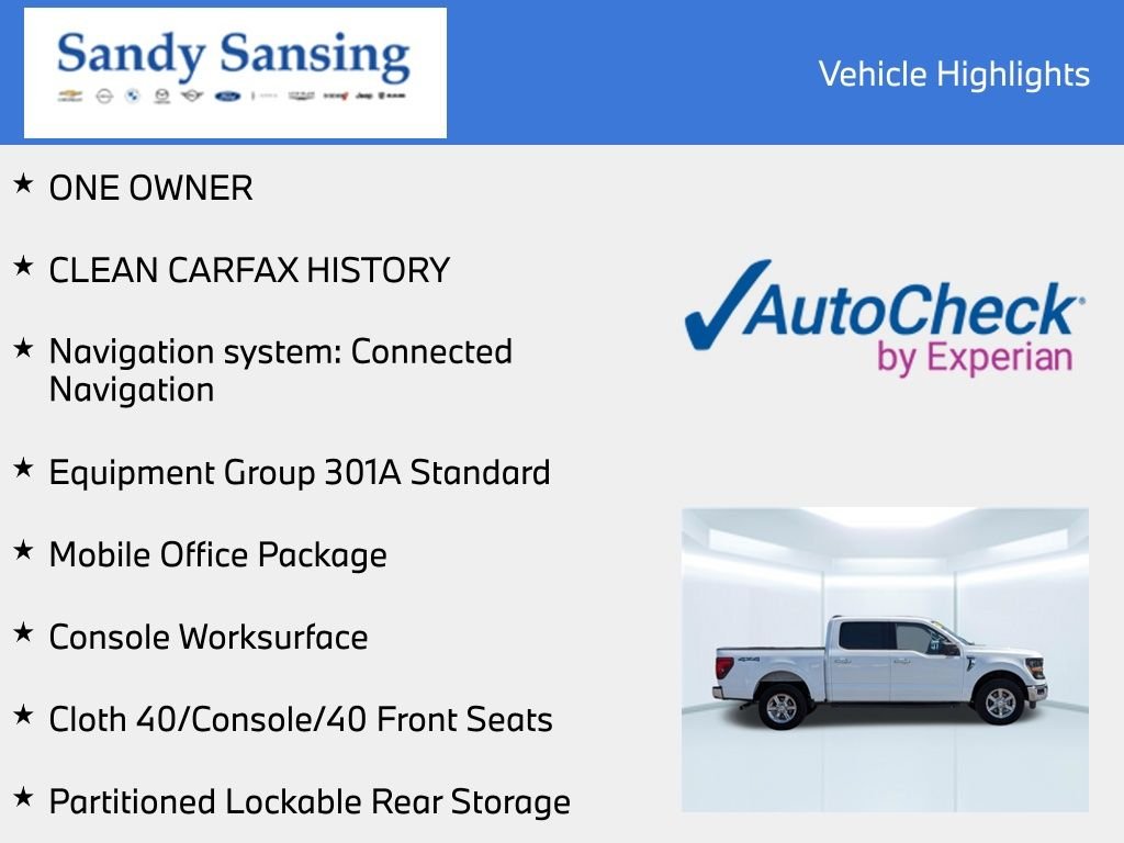 Used 2024 White Ford XLT image 7