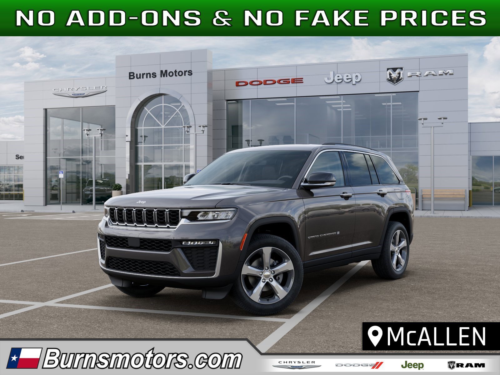 New 2026 Baltic Gray Metallic Clear-Coat Exterior Paint Jeep Limited image 1