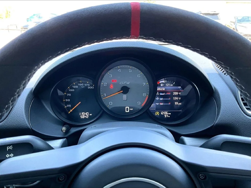 Certified Used 2020 White Porsche GT4 image 25
