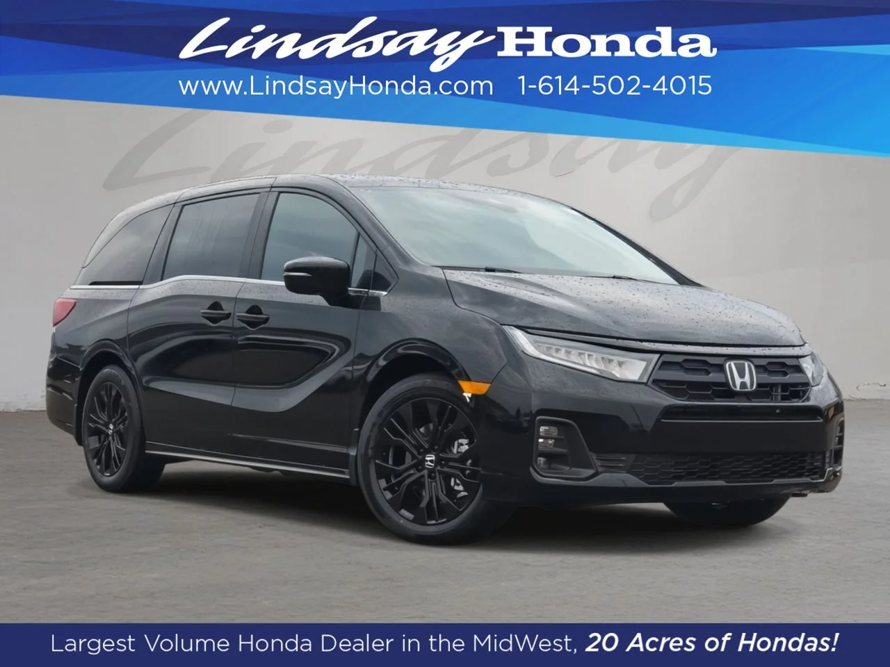 New 2026 Crystal Black Pearl Honda Sport-L image 1