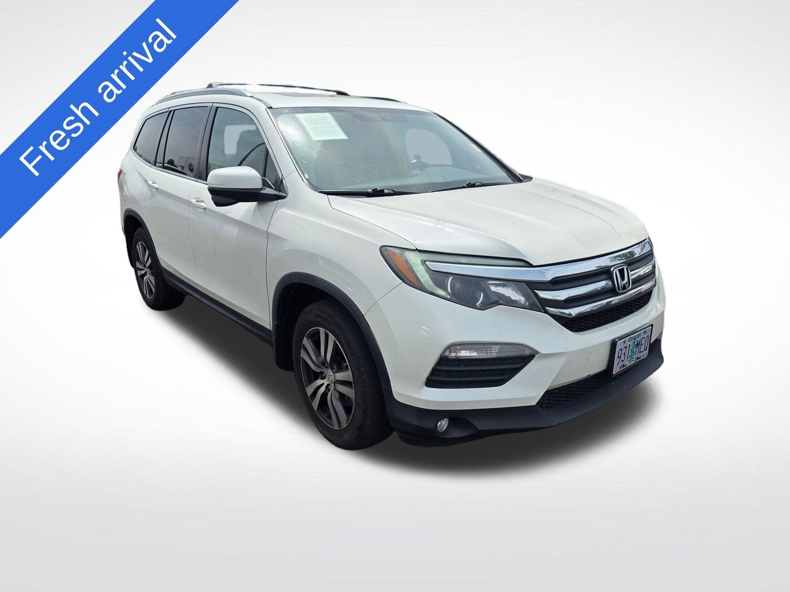 Used 2016 White Diamond Pearl Honda EX-L image 1