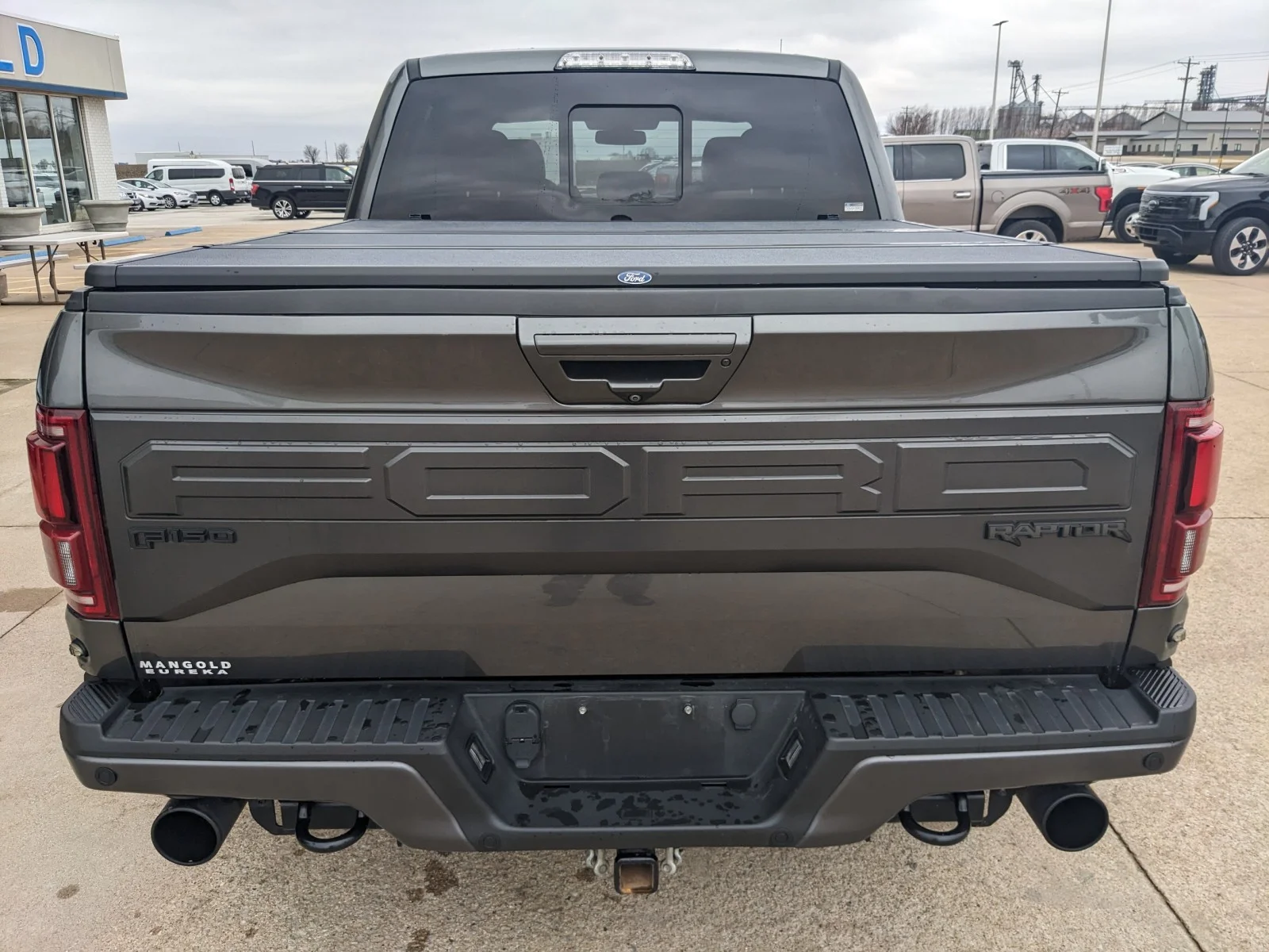 Used 2018 Magnetic Metallic Ford Raptor image 12