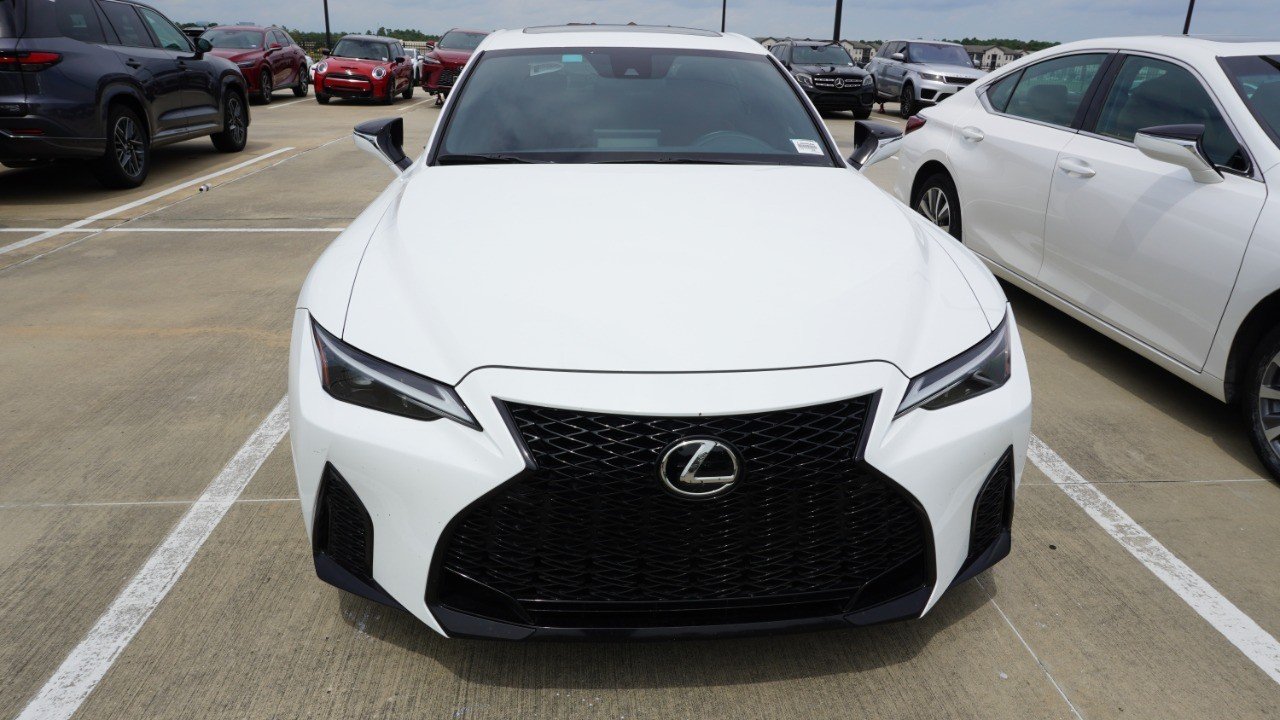 Certified Used 2025 White Lexus IS 350 F SPORT Design image 2