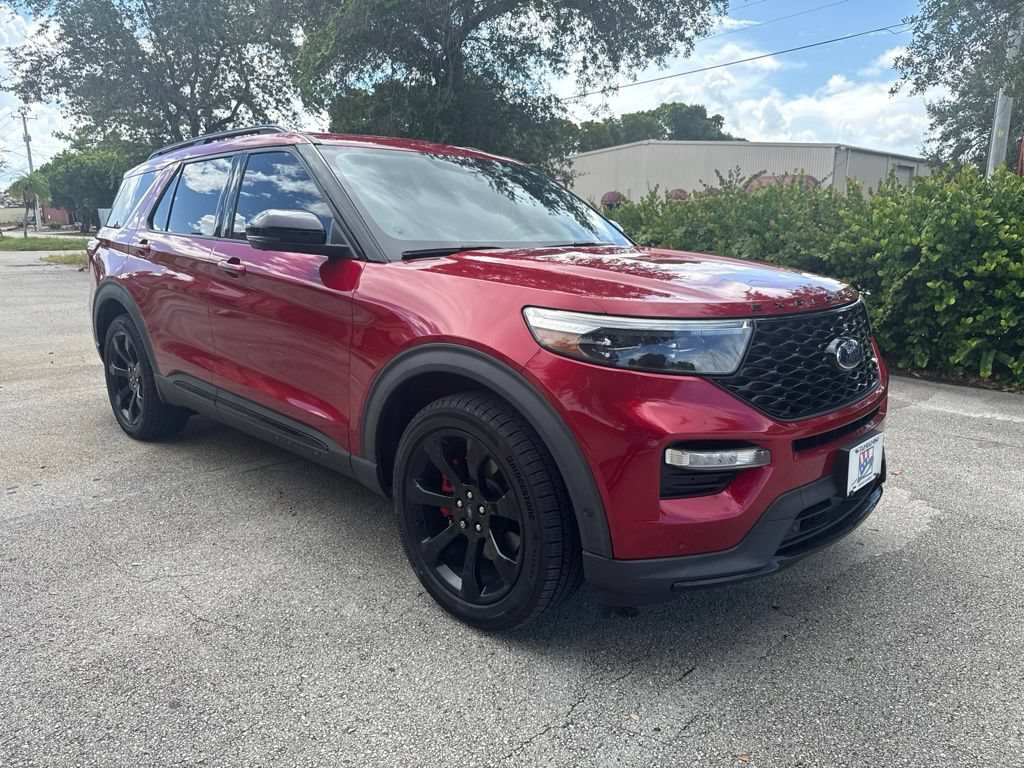 Used 2020 Red Metallic Ford ST image 8