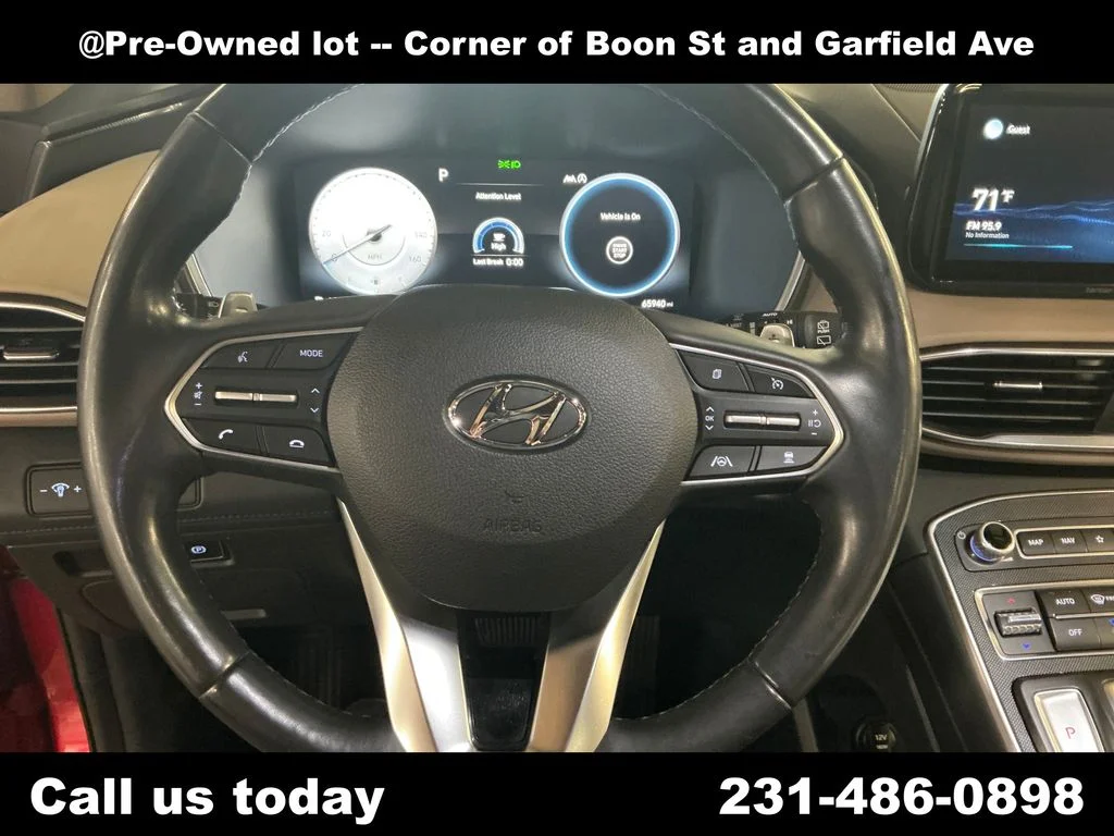 Used 2021 Red Hyundai Limited image 20