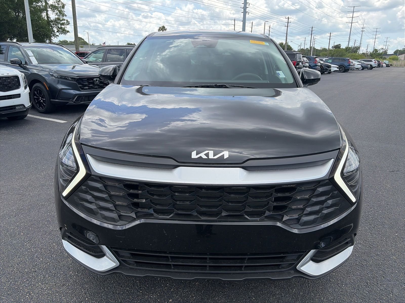 Used 2024 Black Kia LX image 2