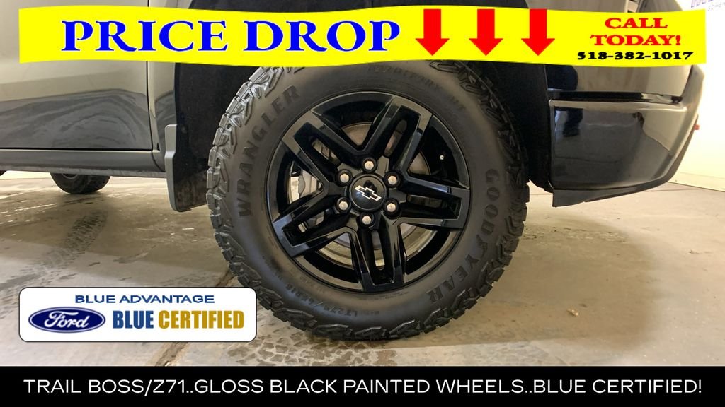 Certified Used 2024 Black Chevrolet Custom Trail Boss image 9