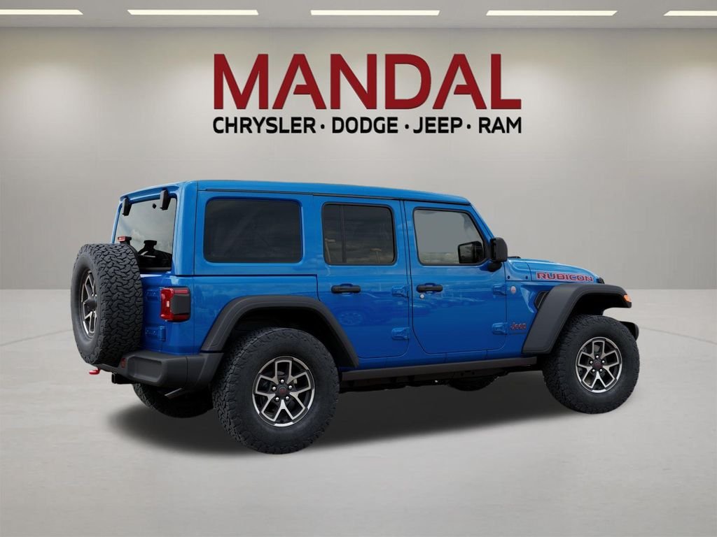 New 2026 Hydro Blue Pearl-Coat Exterior Paint Jeep Rubicon image 4