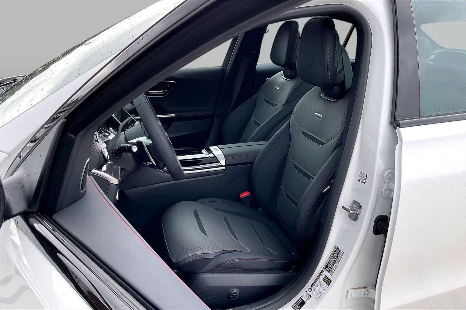 New 2026 MANUFAKTUR Moonlight White Metallic Mercedes-Benz AMG® C 63 S E Performance Sedan image 13