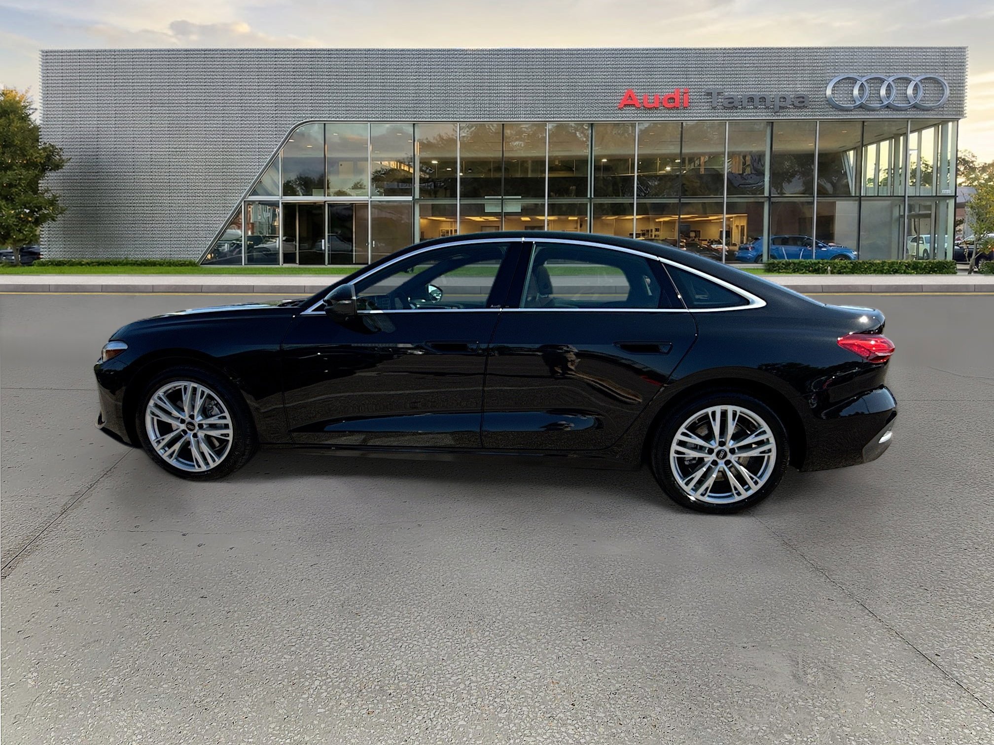 New 2026 Mythos Black Metallic Audi Premium image 6