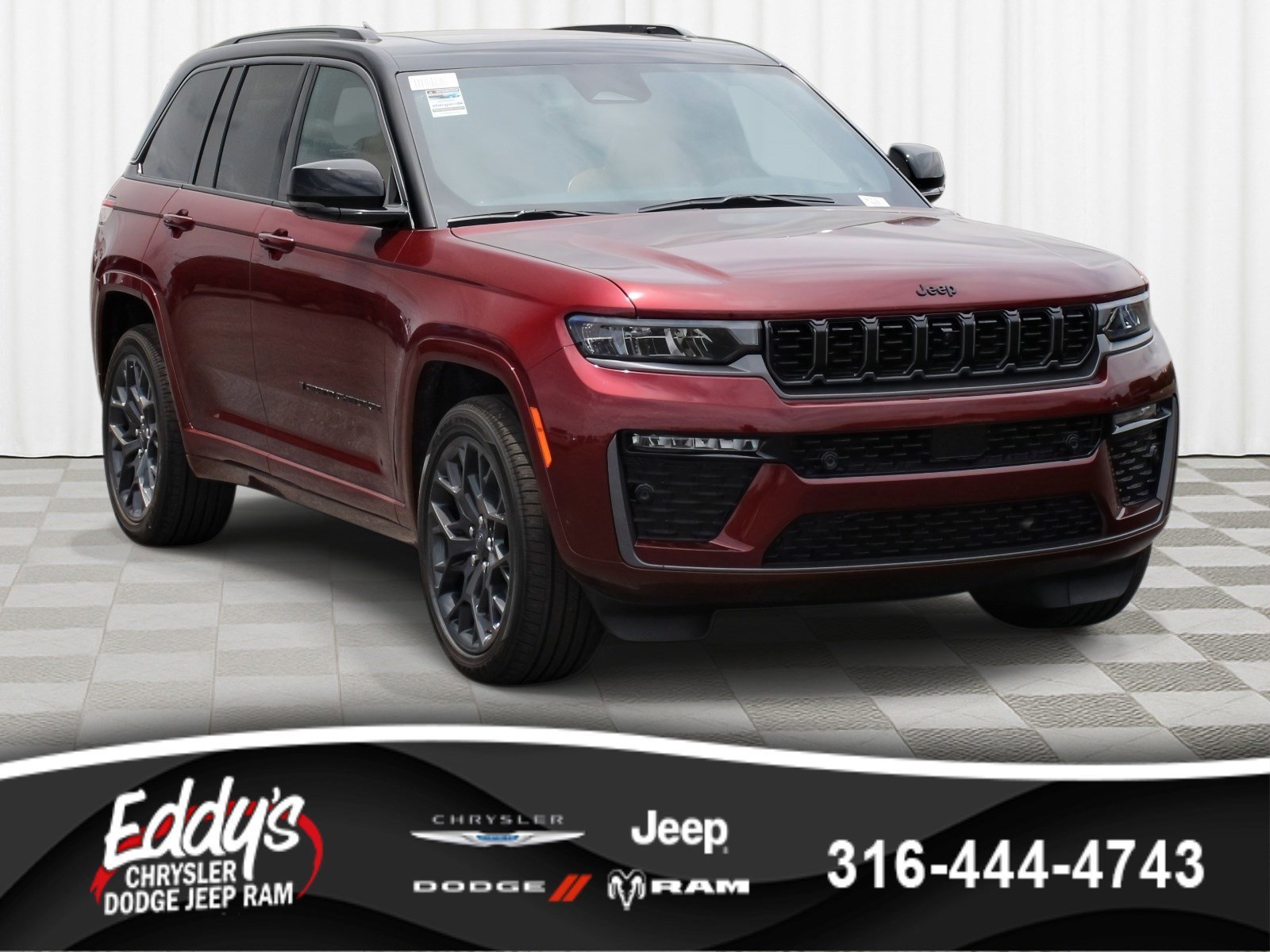 New 2026 Velvet Red Pearl-Coat Exterior Paint Jeep Summit image 1
