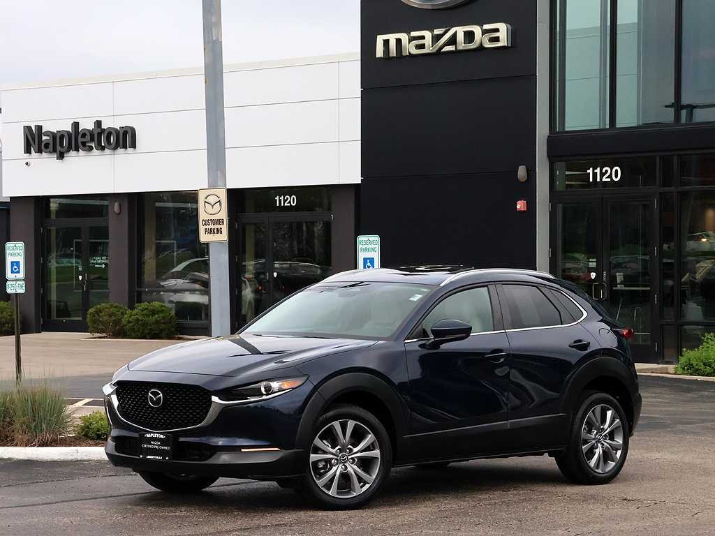Certified Used 2024 Deep Crystal Blue Mica Mazda 2.5 S Preferred Package image 1