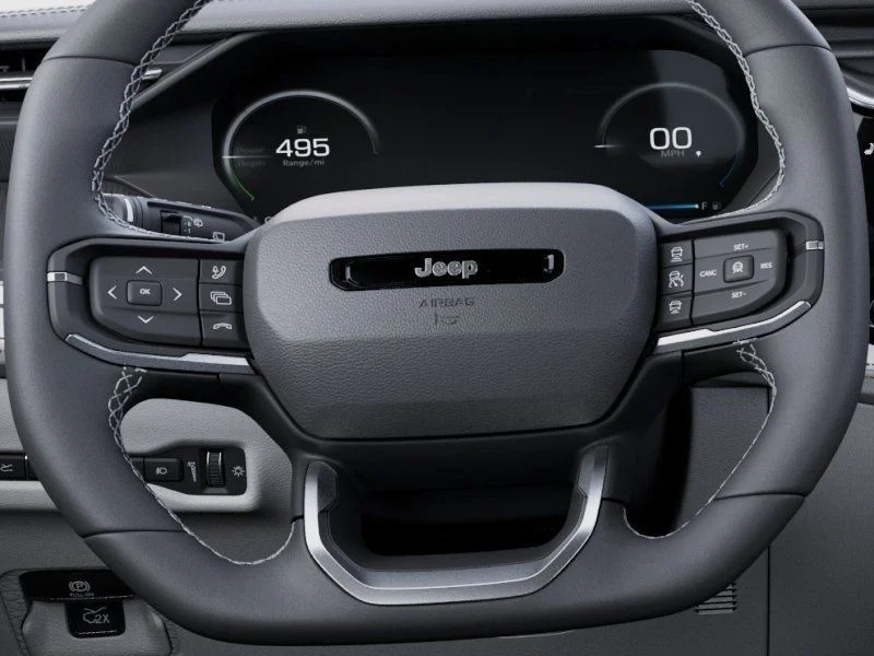 New 2026 Bright White Clear-Coat Exterior Paint Jeep Laredo image 13