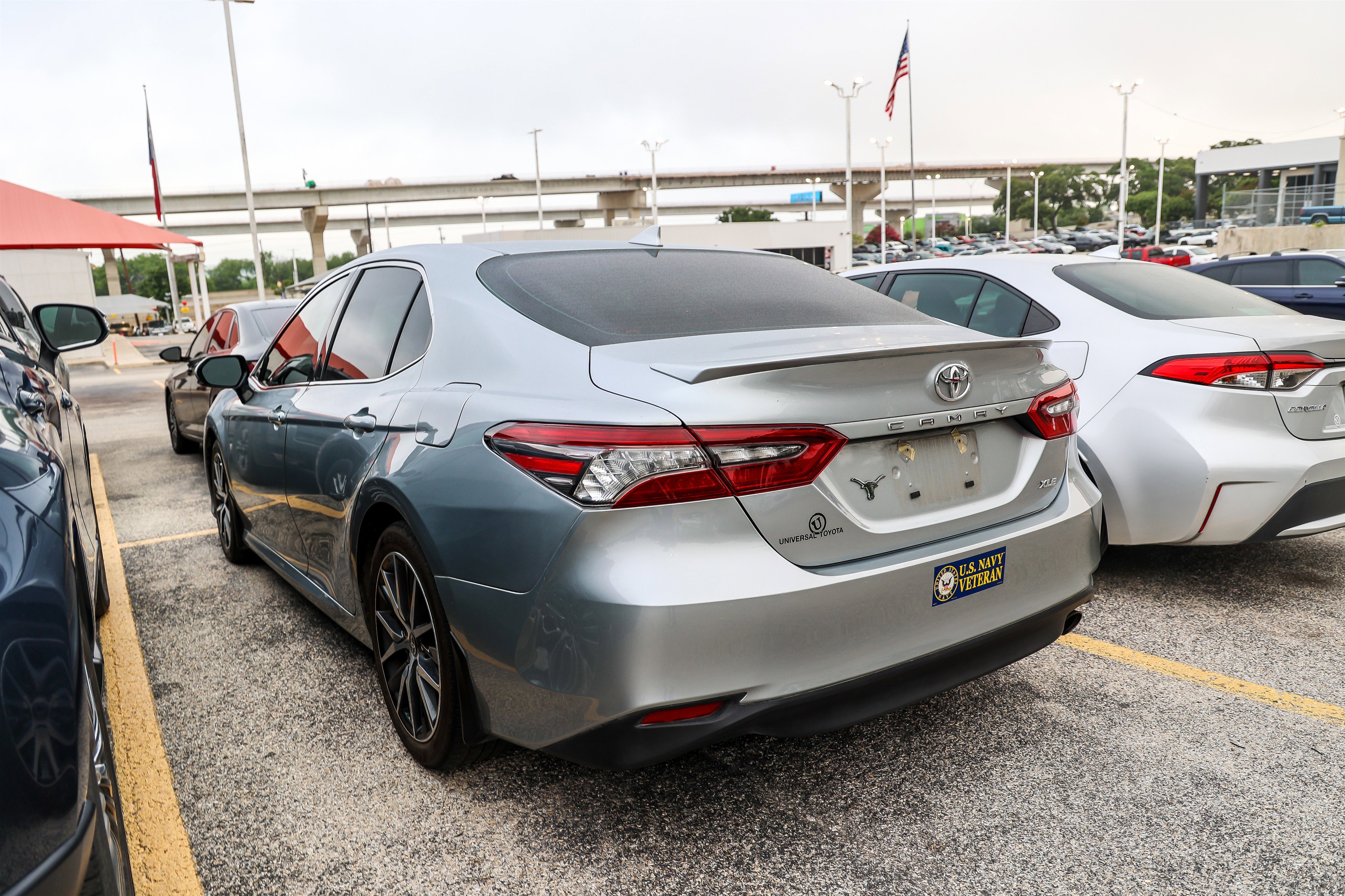Used 2024 CELESTIAL SILVER Toyota XLE image 7