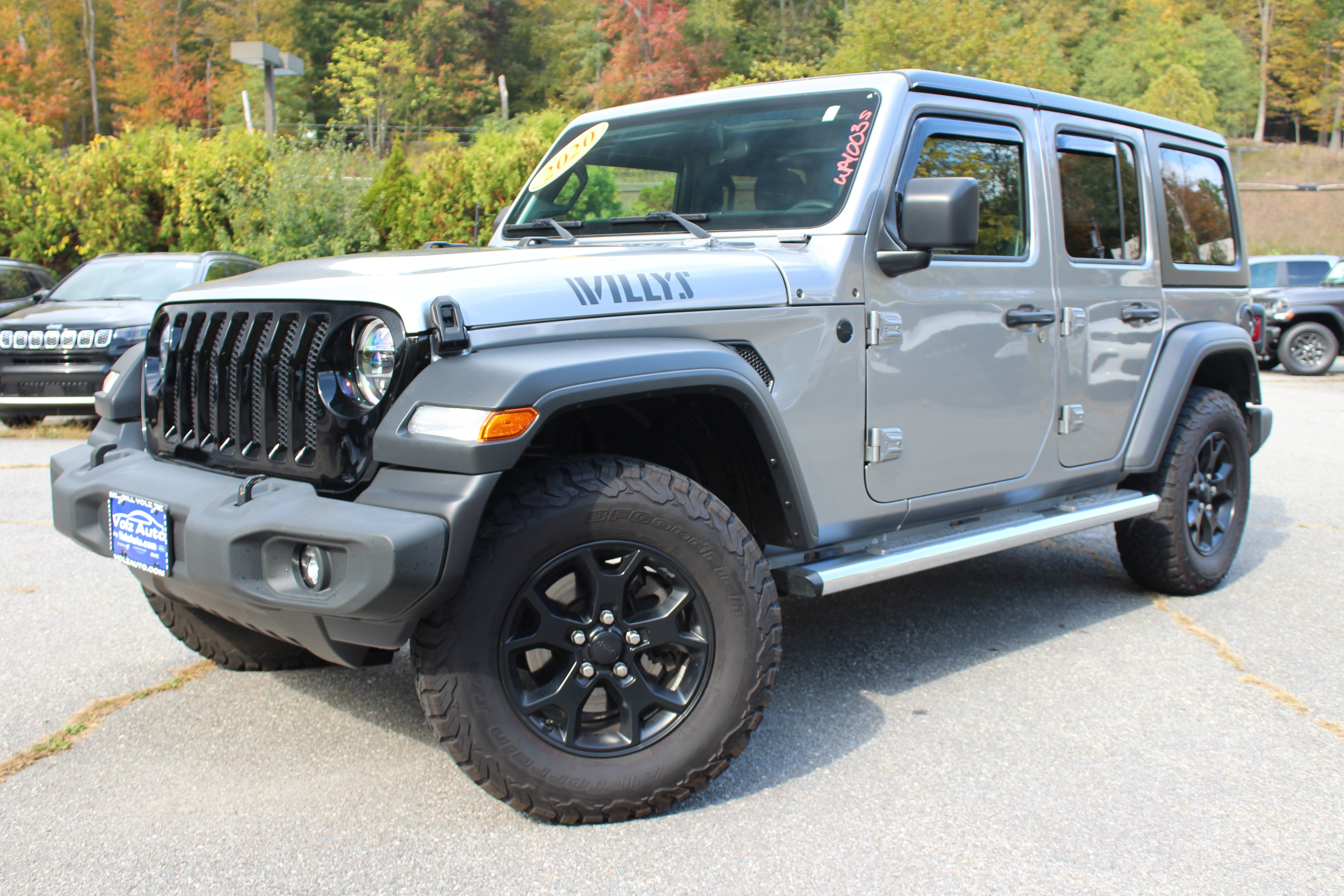 2020 Jeep Wrangler Unlimited Willys