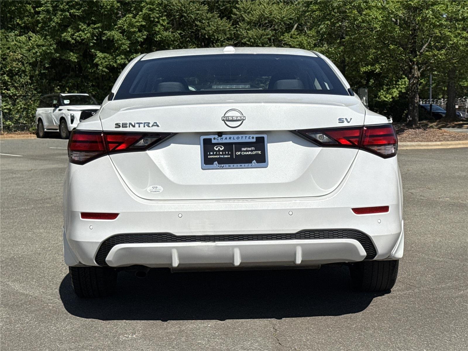 Used 2024 Aspen White Tricoat Nissan SV image 14