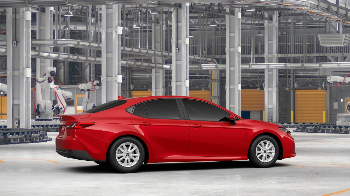 New 2026 Supersonic Red Toyota LE image 11