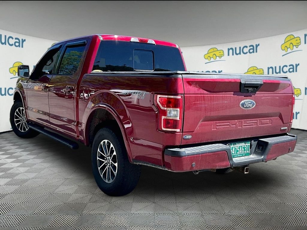 Used 2019 Ruby Red Metallic Ford XLT image 3