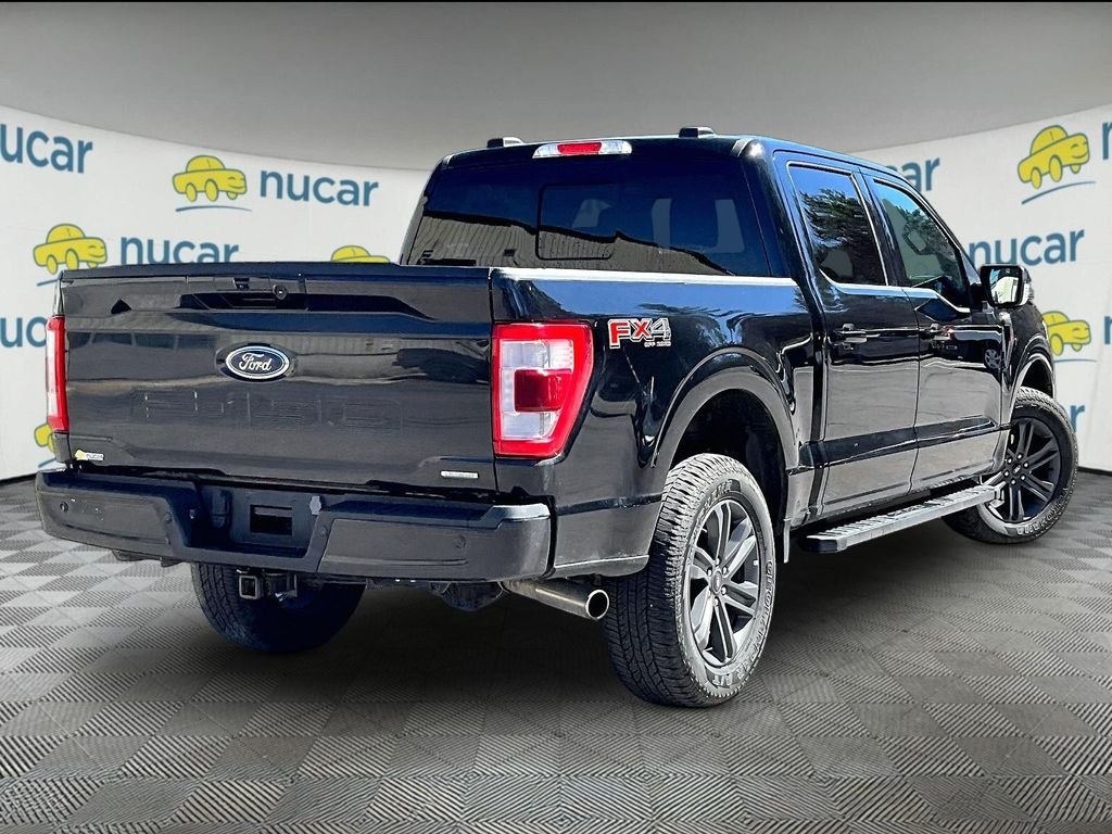 Used 2023 Black Metallic Ford Lariat image 6