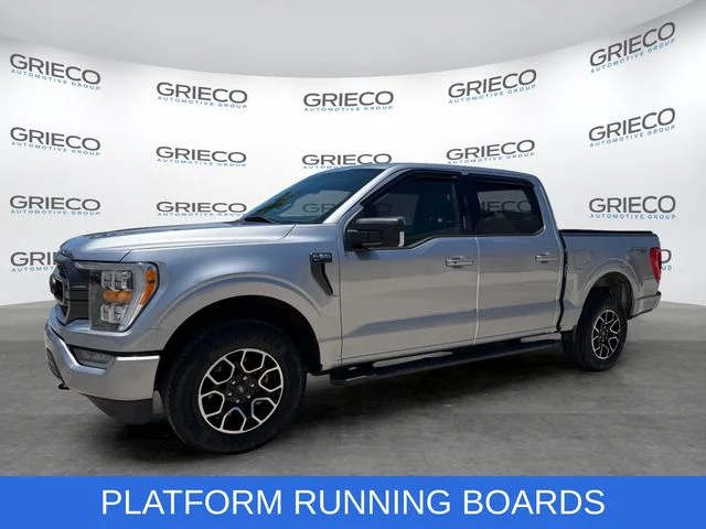 Used 2023 Iconic Silver Metallic Ford XLT image 3