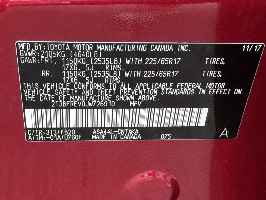 Used 2018 Red Toyota LE image 27