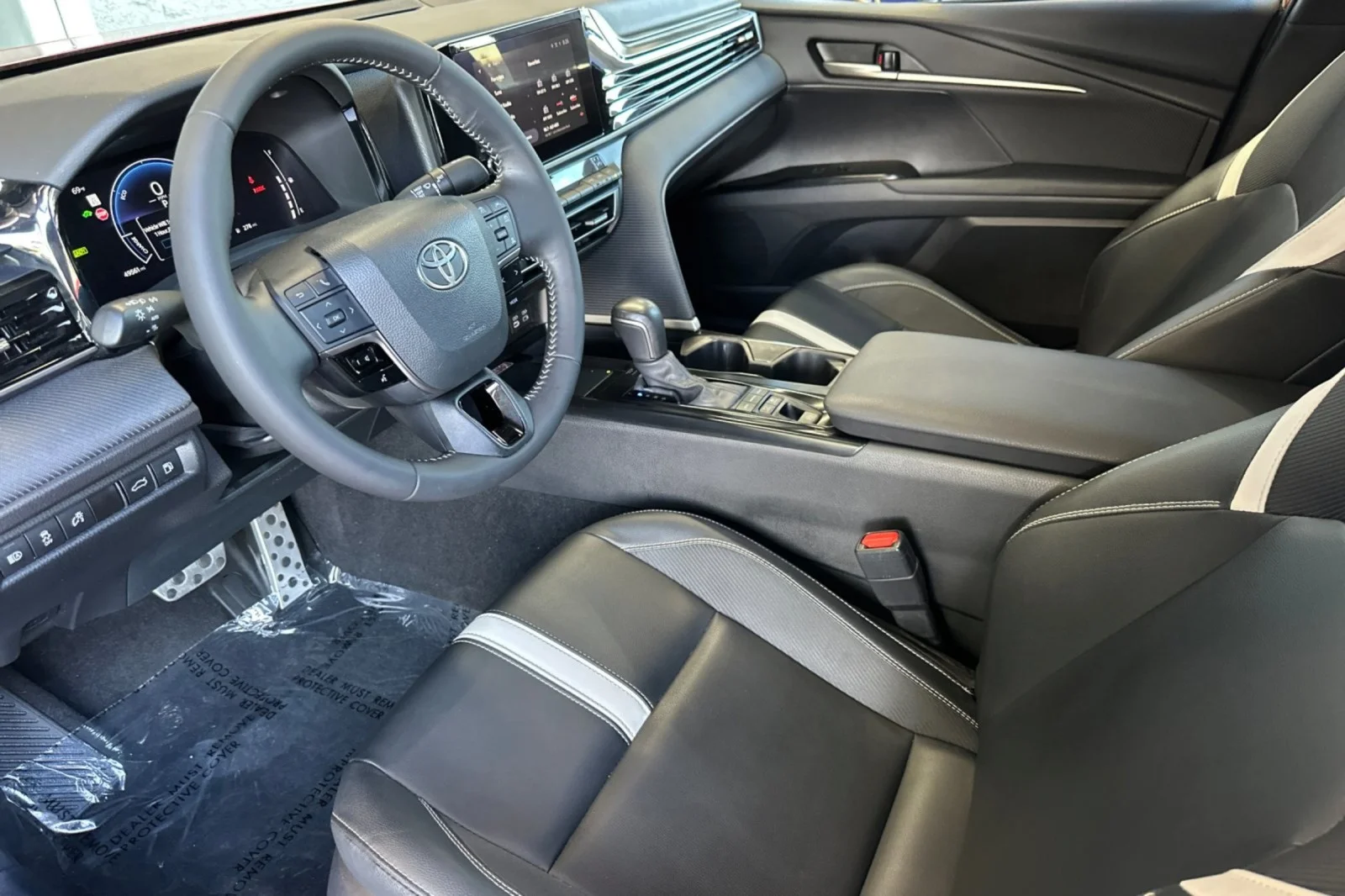 Certified Used 2025 Supersonic Red Toyota SE image 9