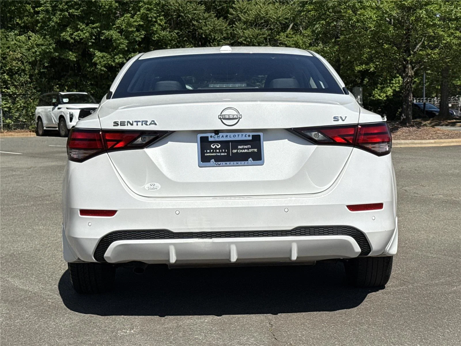 Used 2024 Aspen White Tricoat Nissan SV image 14
