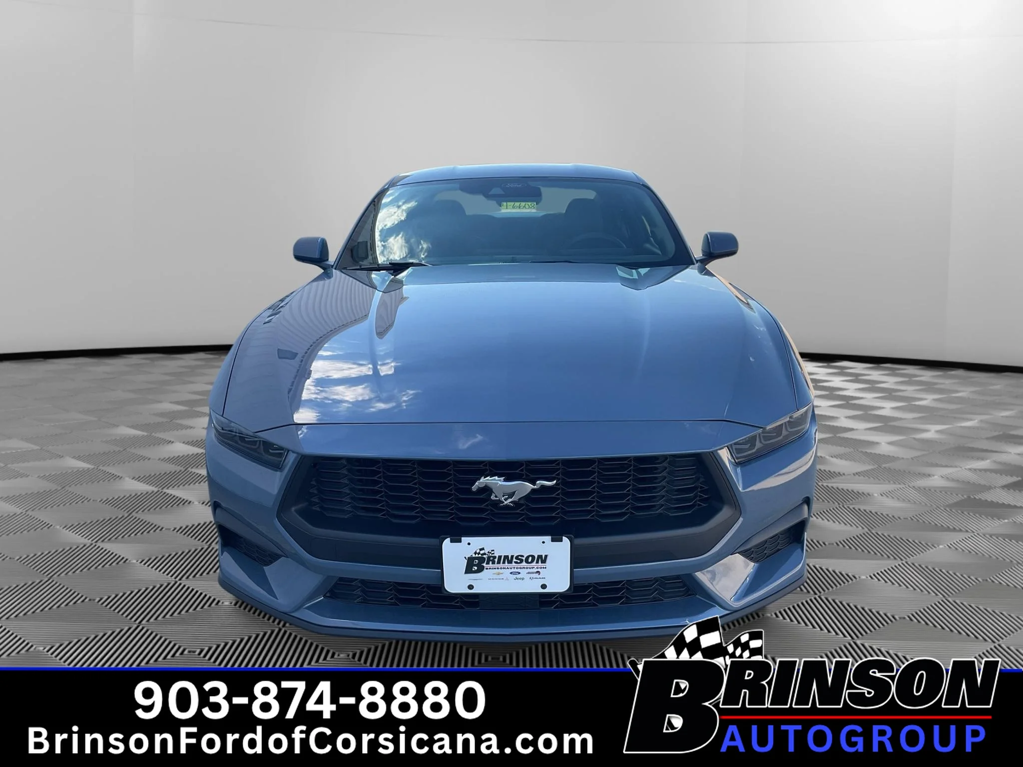 New 2026 Vapor Blue Metallic Ford EcoBoost image 2