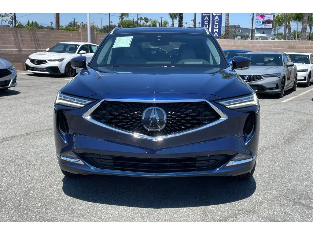 Used 2023 Fathom Blue Pearl Acura SH-AWD ADVANCE image 8