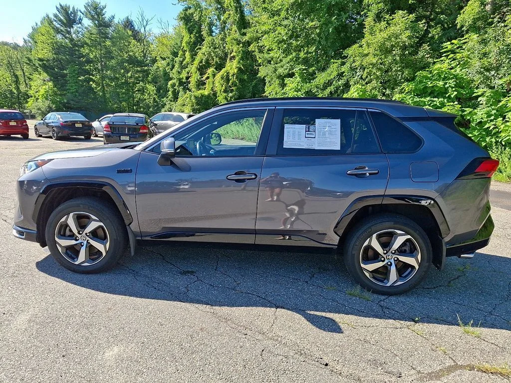 Used 2021 Gray Toyota SE image 8