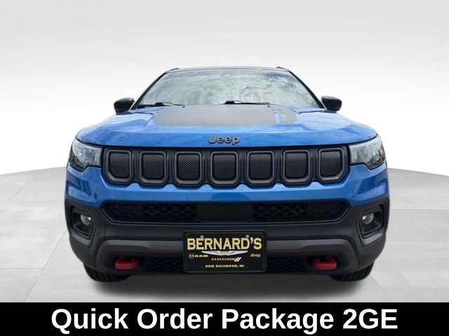 Used 2022 Blue Jeep Trailhawk image 3