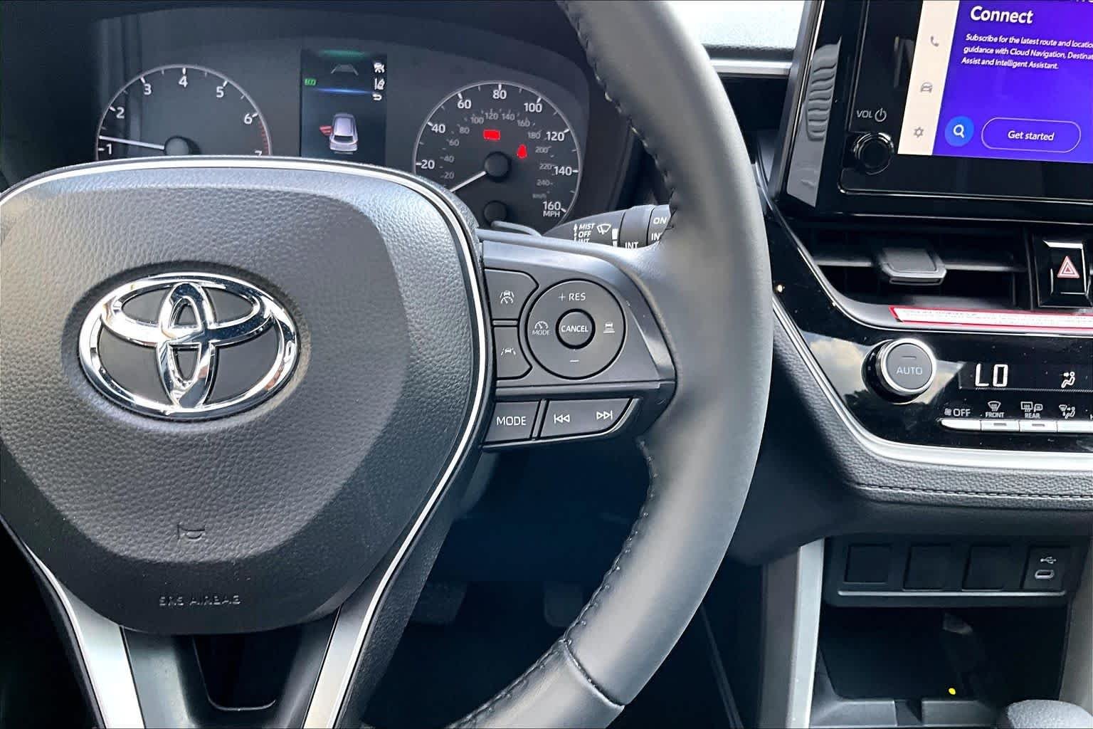 Used 2024 Sonic Silver/Jet Black Toyota Hybrid SE image 25