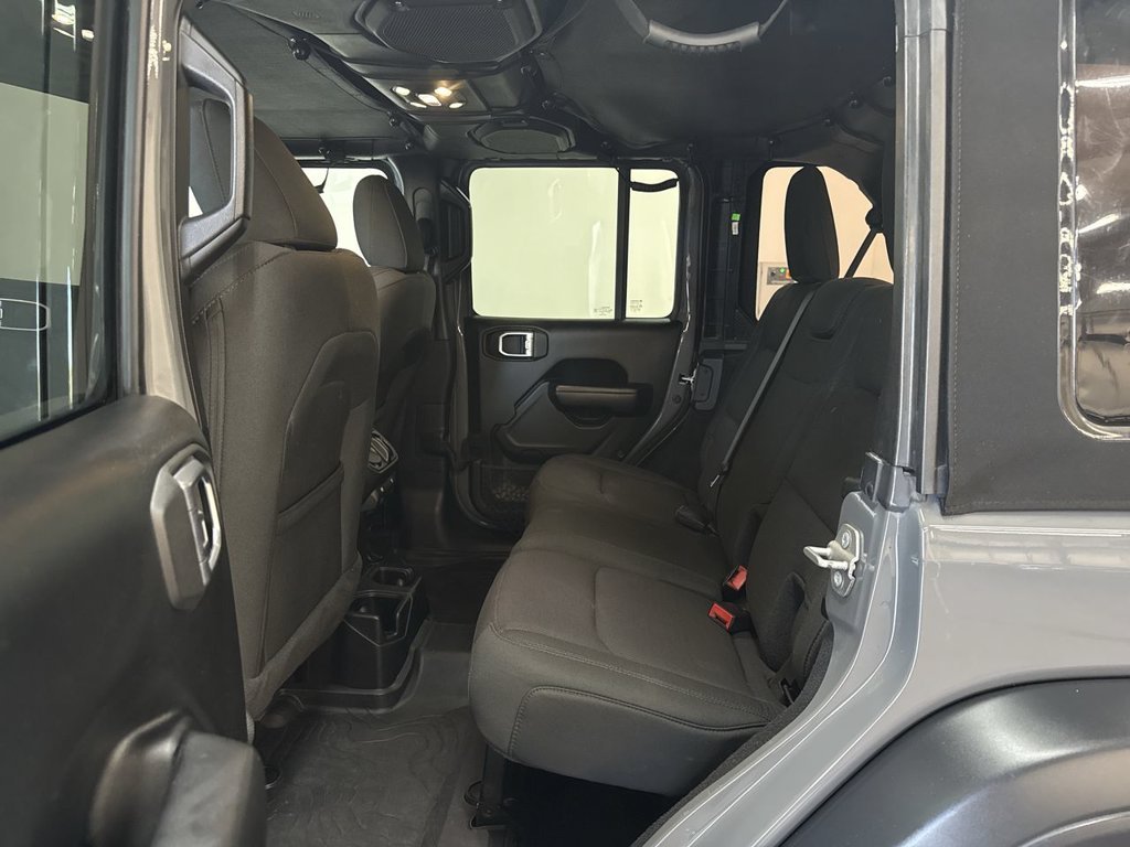 Used 2020 Gray Clearcoat Jeep Unlimited Sport S image 14