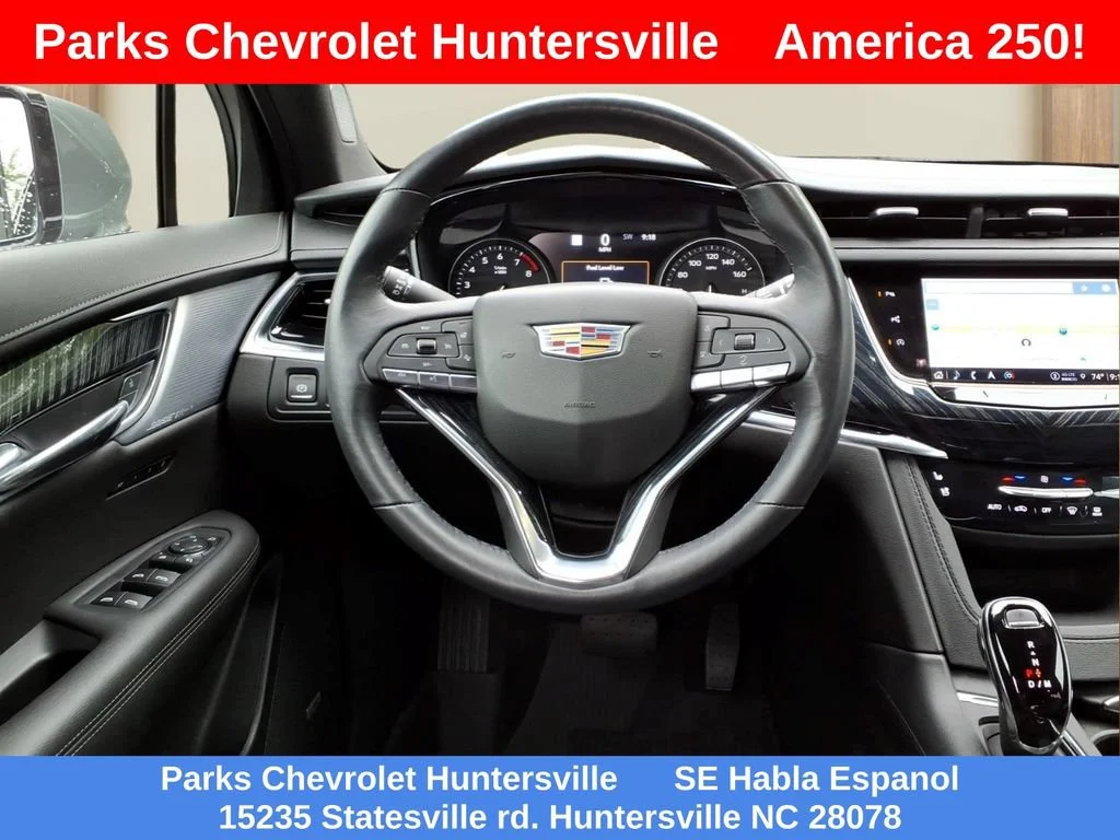 Used 2024 Argent Silver Metallic Cadillac Premium Luxury image 26