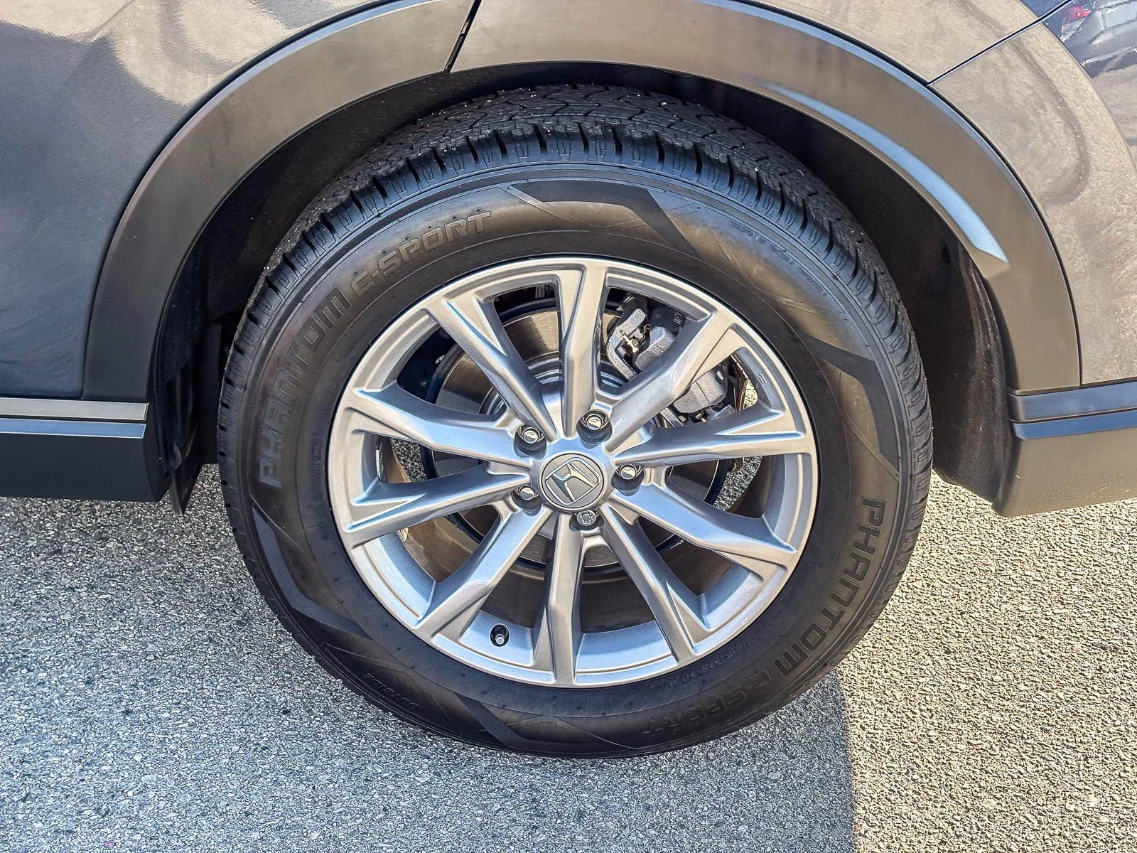 Certified Used 2024 Meteorite Gray Metallic Honda EX image 11