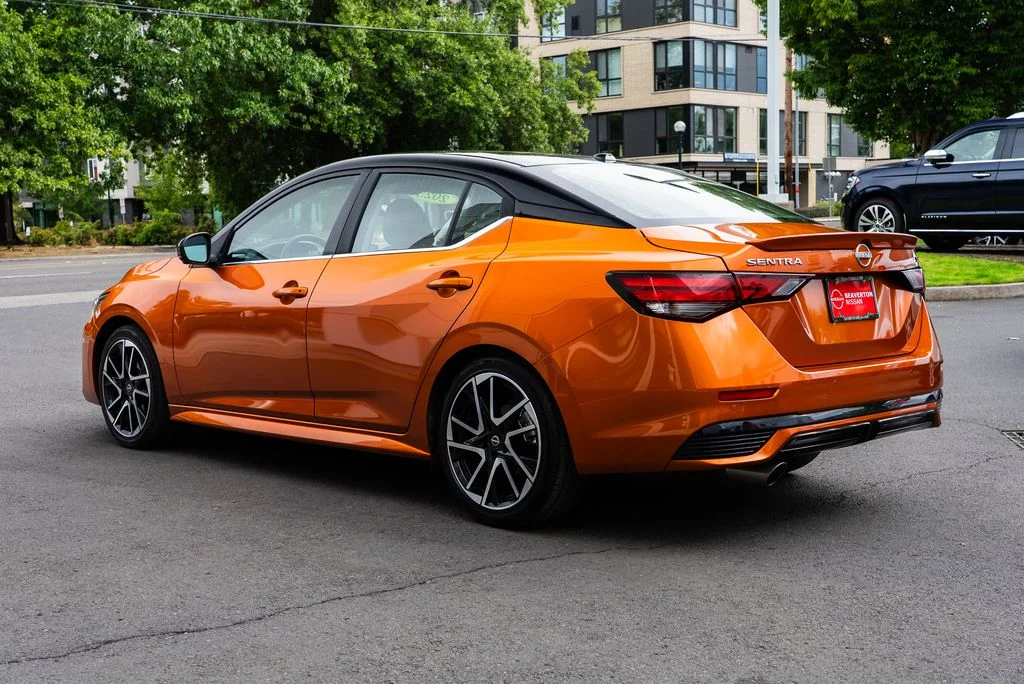 Certified Used 2025 Orange Nissan SR image 4