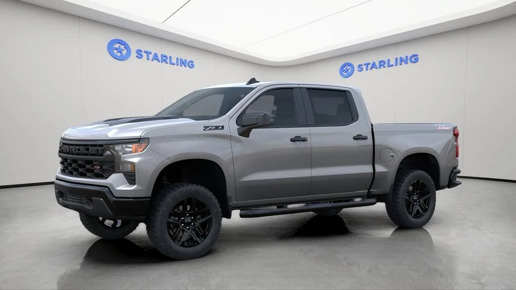 New 2026 Sterling Gray Metallic Chevrolet Custom Trail Boss image 3