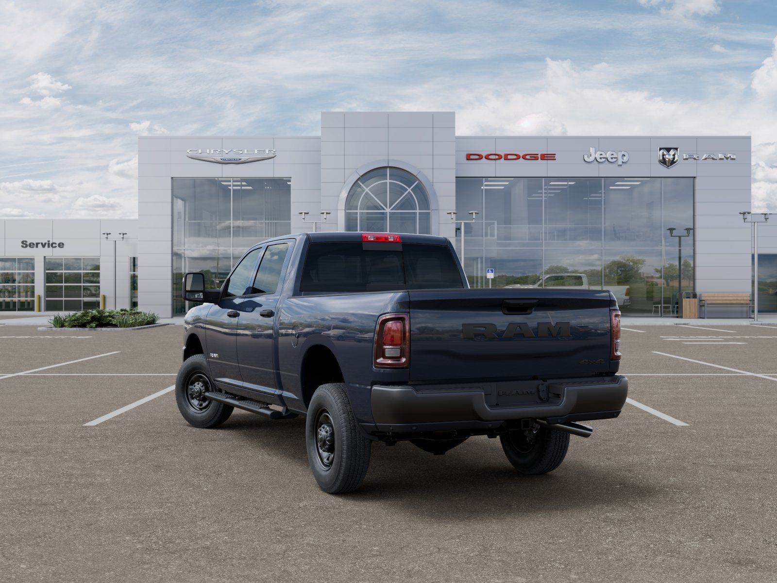 New 2026 Forged Blue Metallic Exterior Paint RAM  image 3