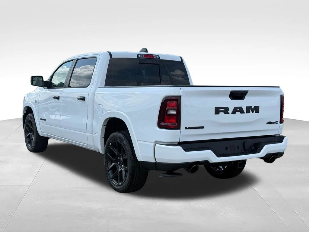 New 2026 Bright White Clear-Coat Exterior Paint RAM Laramie image 4